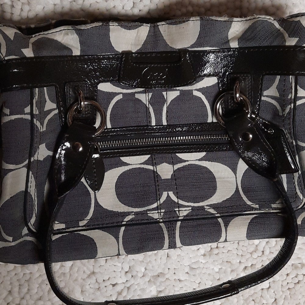 Coach Signature Gray-black trim J0893-13290